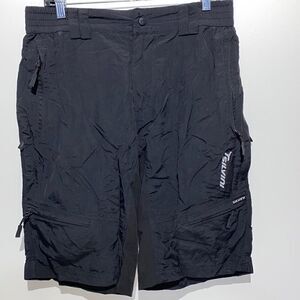 Men’s Silvini black Technical sportswear shorts size large